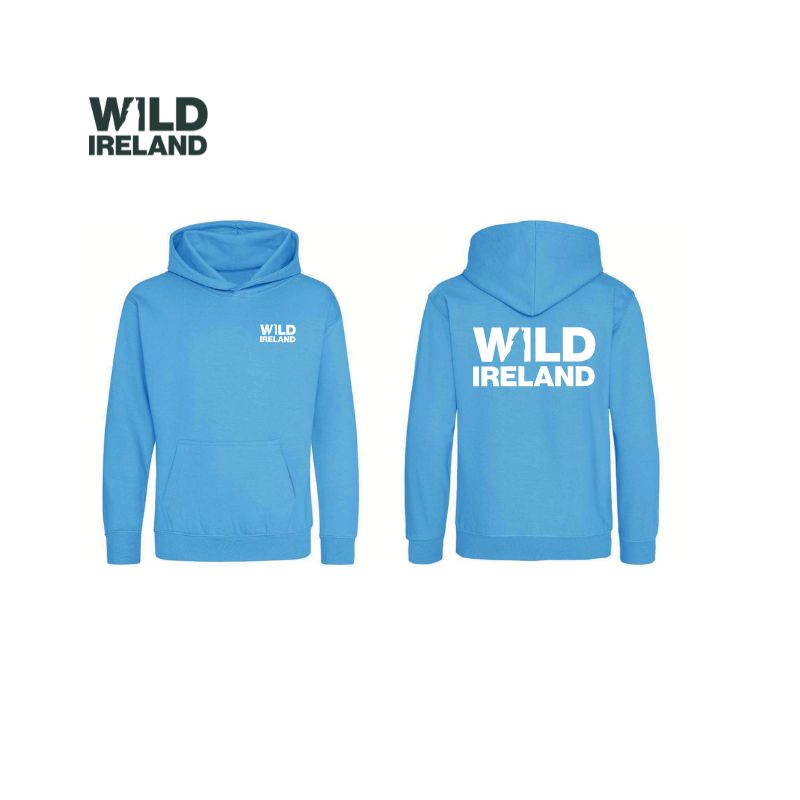 Wild Ireland Hoodie (Kids) 3 - 4 years old Hawaiian Blue