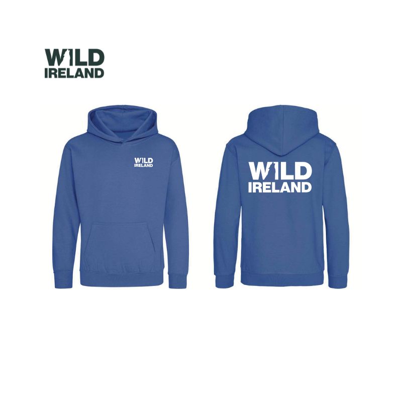 Wild Ireland Hoodie (Kids) 3 - 4 years old Royal Blue