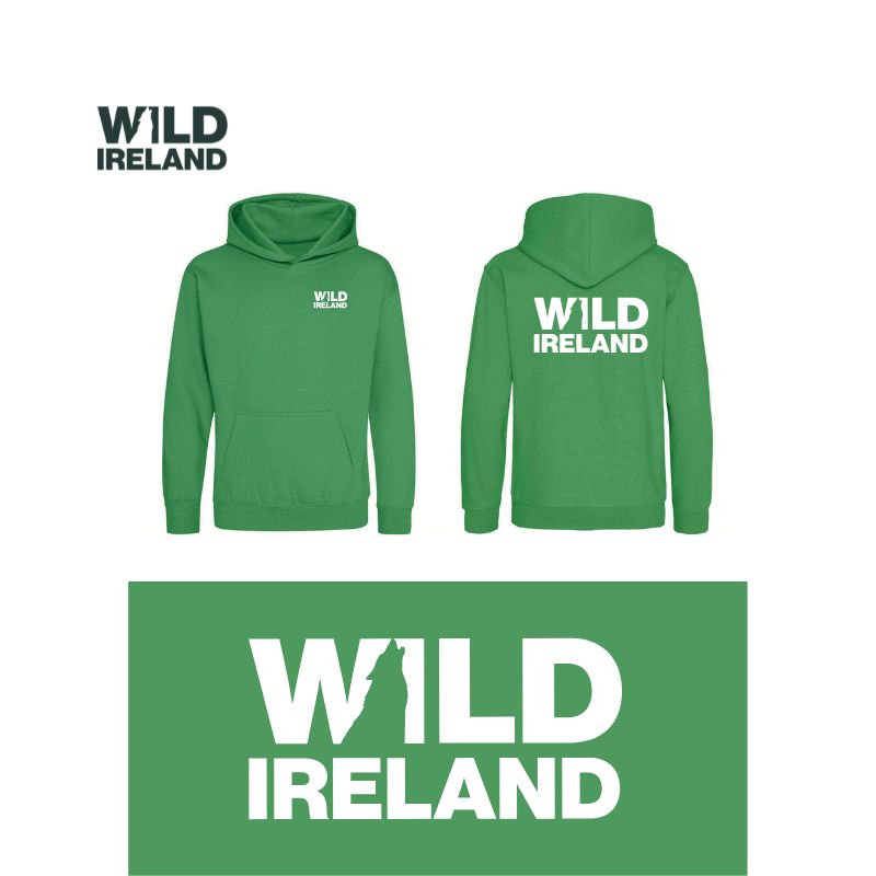 Wild Ireland Hoodie (Kids) 3 - 4 years old Kelly Green