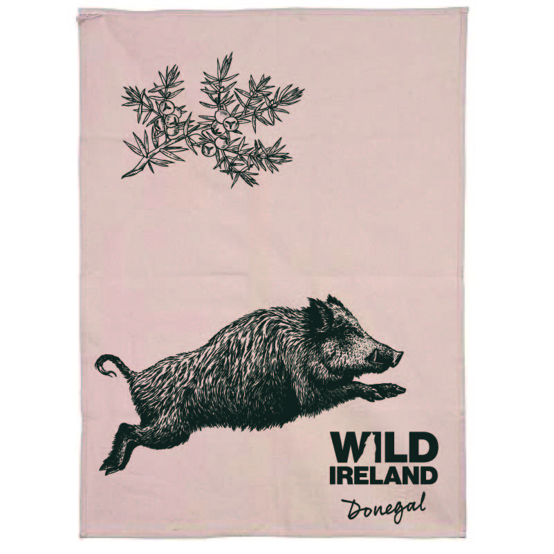 Tea Towel - Wild Boar