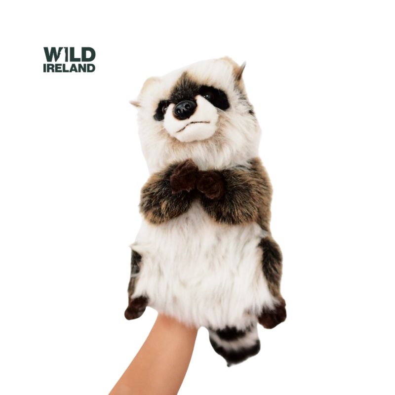 Handcrafted Puppet Raccoon