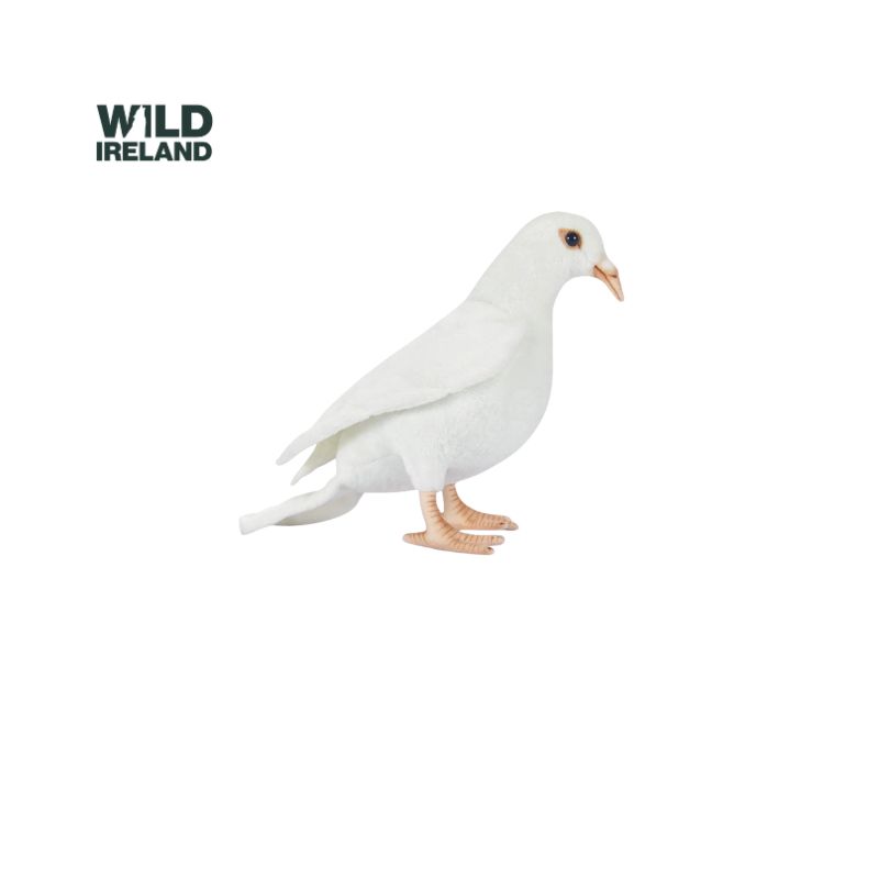 Handcrafted White Pigeon