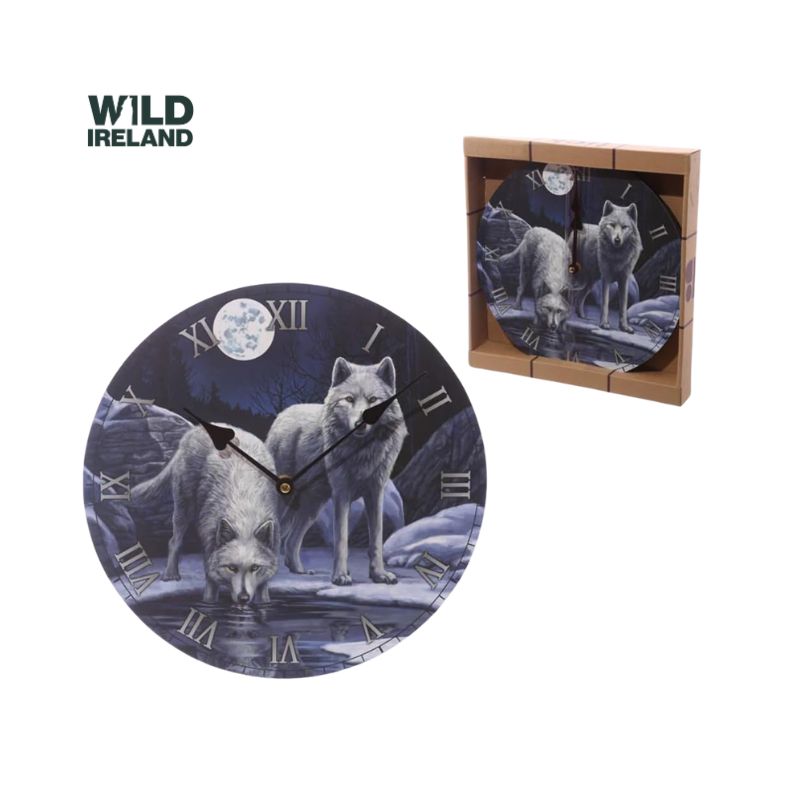 Wolf Analogue Wall Clock