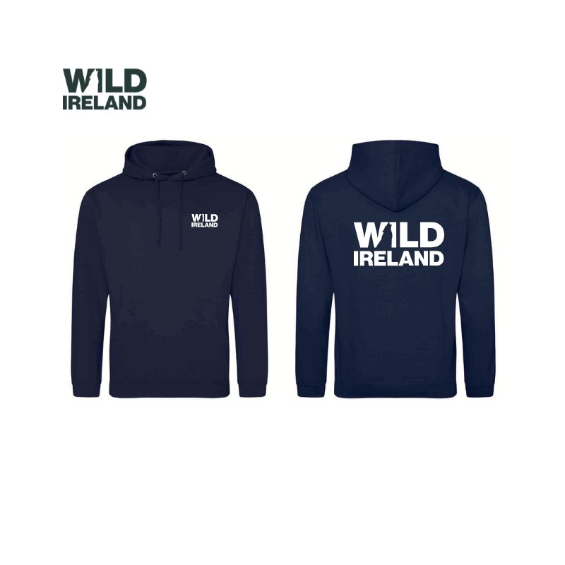 Wild Ireland Hoodie (Adult) S Oxford Navy